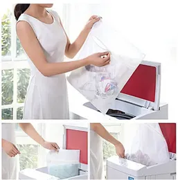 Washing Mesh Laundry Bag For Cloths (50x60 cm) - Machine Space Saver Pouch Basket - Foldable Travel Storage Organize Bag for Bra, Socks & Underwear Ma