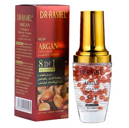 DR.RASHEL Argan Collagen Elastin Serum 8 in 1 Face Serum, 40 ml