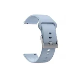 22mm Silicone Watch Strap â Baby Blue