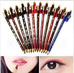 12 Colors Lip & Eye Liner Pencil Set