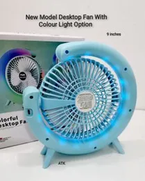 Desktop Fan With knight Light option New ModelÂ 