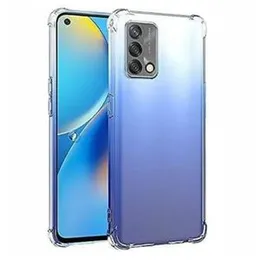 Shockproof Transparent Clear Case Back cover for OPPO F19/A74