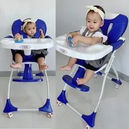 Multifunctional Foldable Feeding Chair Adjustable Kids Feeding Chairs Children Chairs Baby Feeding Chair