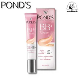 POND'S Bb+ Cream, Instant Spot Coverage + Light Make-Up Glow, Ivory - 18g