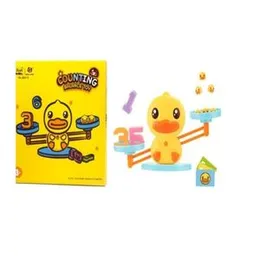 Kids Educational Toy Duckling Game Balance Scale Number Learning Addition and Subtraction (0231)