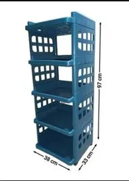 5 Layer Foldable Kitchen Storage Rack
