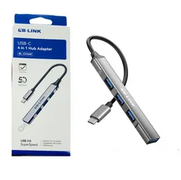 LB LINK BL-CH440 USB TYPE-C 4 IN 1 Hub Adapter