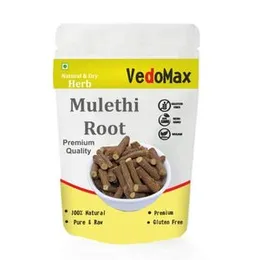 VedoMax Mulethi | Mulethi stick | Licorice Root Sticks | Mulethi Glycyrrhiza Glabra - 100 gmâ¦