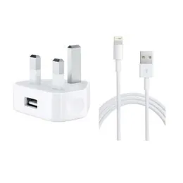 iPhone X USB Power Adapter Lightning to USB Cable Charger 5W