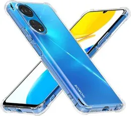Luxury Shockproof Thickballoon Transparent Back Cover for Huawei Honor x7