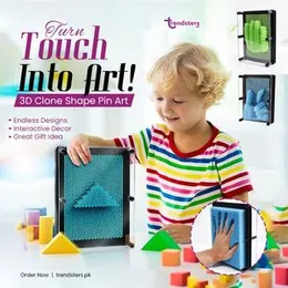 3D Pin Art Sensory Toys for Kids