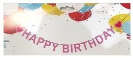 15 Pcs Cardboard Letter Banner Happy Birthday Party Decorations with 2 Heart