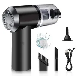 3-in-1 Portable Car Home Vacuum Cleaner Blower USB Rechargeable Wireless Handheld Cordless 120W 6000-8000Pa Strong Suction 1200-2000mAh Battery 25-40M