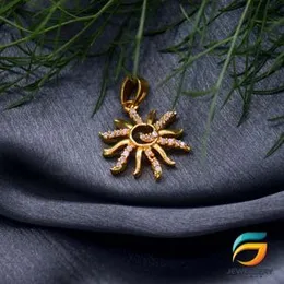 Gold Plated Octopus Derana Theme Pendant For Ladies Fashion Stylish Rich Look Pendant For Women