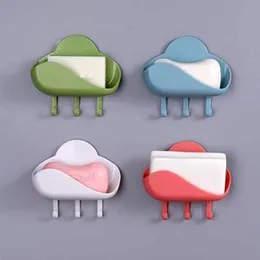Cloud shape case organizer, Soap Box sponge towel hook Storage Kitchen Sink Holder