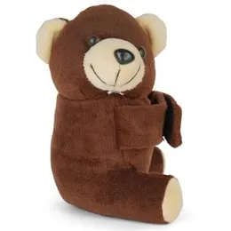 MM TOYS 6 Pcs Teddy Bear Soft Plush Toy Tieback Holdback Holder for Window Curtain Drapes Living Room Home Decoration Accessories for Children Pack of