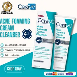 CeraVe Acne Foaming Cream Cleanser 4%