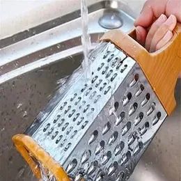Stainless Steel Six-sided Grater Multi-function Shredder Kitchen Potato Wire Cutter Slicer Ginger Garlic Grinder Kitchen Gadget
