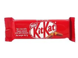 KitKat milk chocolate bar 2 fingers