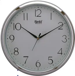 Ajanta Wall Clock AJ-467 Office Sweep Second Quartz Dome Glass Round Plastic Battery