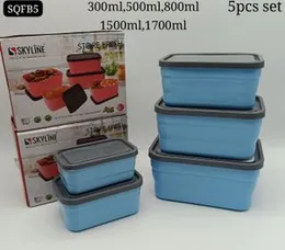 5PCS STORAGE BOX