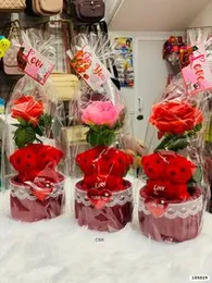 Valentine Day Red Bear Gift