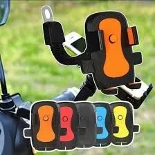 Soporte de telÃ©fono para bicicleta con cerradura automÃ¡tica, espejo retrovisor para motocicleta, soporte mÃ³vil