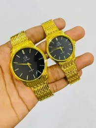 Two-tone Calvin Klein quartz watch