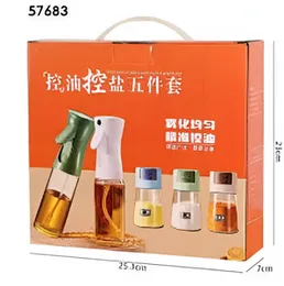 Oil Sprayers & Salt Shakers Set â 2x245ml & 3x180ml