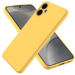 Samsung A06 Hard Silicon Cover 2MM Yellow Colour, 2MM Hard Silicon Back Cover for Samsung Galaxy A06, Durable Phone Case, Hard Silicon Cover
