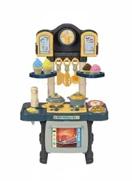 36 Pcs Mini Kitchen Counter Set | DIY Simulated Cooking Tableware Play House Toy