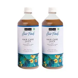 Kapiva Hair Care Juice (2L) | For Hair Growth & Hair Fall Control | 100% Ayurvedic Hair Care with Amla, Noni, Bhringraj and Ashwagandha - Super Sa