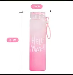Colorful Glass Water Bottles â 450ml