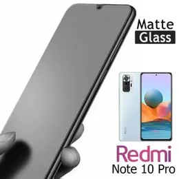 Redmi Note 10 Pro Stylish Full Cover Matte Texture MTB tempered Glass Protector Frosted Glass for Xiaomi Mi Redmi Note 10 Pro