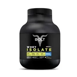BOLT Nutrition Whey Isolate Protein Powder | With Superfood PHYCOCYANIN | USA Formulation & Origin | For Muscle Strength & Bone Health | 2LB/9