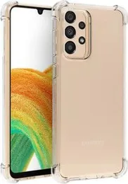 Luxury Shockproof Transparent ThickBallon Bumper Case For Samsung Galaxy A33 5G Crystal Transparent Premium Quality Shockproof Protective Phone Shell