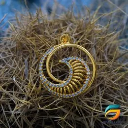 Good Quality Gold Plated GJP Stylish Medium Size Special Derana Pendant For Women.
