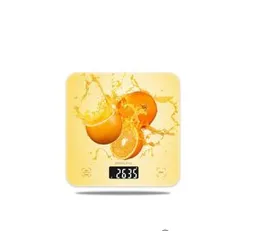 Premium Tempered Glass Kitchen Scale with Touch Panel