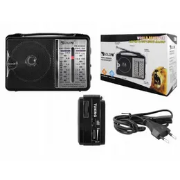 Golon RX-807AC Portable Radio - AM/FM/SW1/SW2/TV | High Sensitivity World Receiver