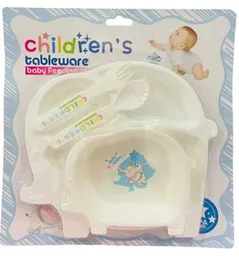 Baby Feeding Set | BPA-Free Bowl, Spoon & Plate | Toddler Tableware