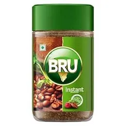 Bru Instant Coffee 75g Bottle â Premium Blend of Robusta & Arabica Beans