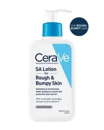 CeraVe SA Lotion for Rough & Bumpy Skin 237ml | Smooths, Exfoliates & Hydrates with Salicylic Acid