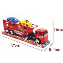 large Vehicle Transport Containers Carrier Large Truck Vehicles Toys with Mini Diecast Cars Model Toys for Children Boys Birthday Gifts.