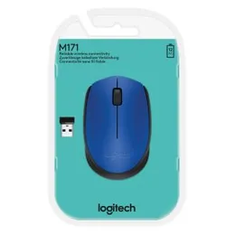 LOGITECH M171 WIRELESS MOUSE, BLUE