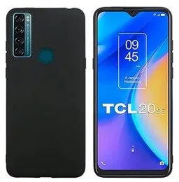 TCL 10SE Soft Black Matte Back cover for TCL 10SE