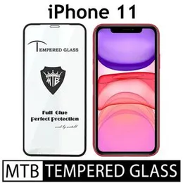 iPhone 11 Branded MTB High Quality Screen Protector Full Glue 9D MTB tempered Glass for iPhone 11