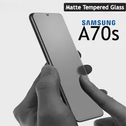 A70s Stylish Full Cover Matte Texture MTB tempered Glass Protector Frosted Glass for Samsung Galaxy A70s