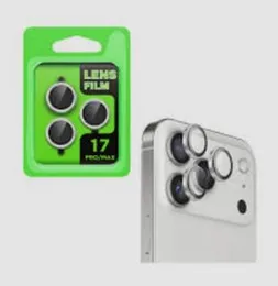 Tempered Glass Camera Lens Protector Film Set for iPhone 17 Pro / 17 Pro Max