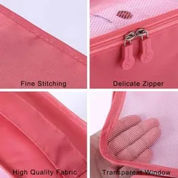 6 Pcs Travel Organizer