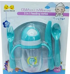 5 Pieces Baby Feeding Set